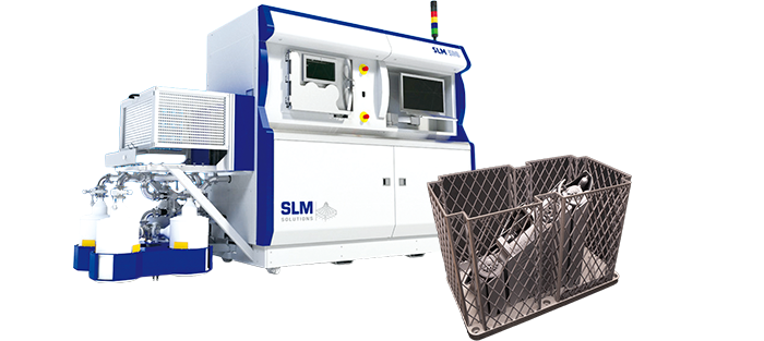 最新金属積層造形機による製造